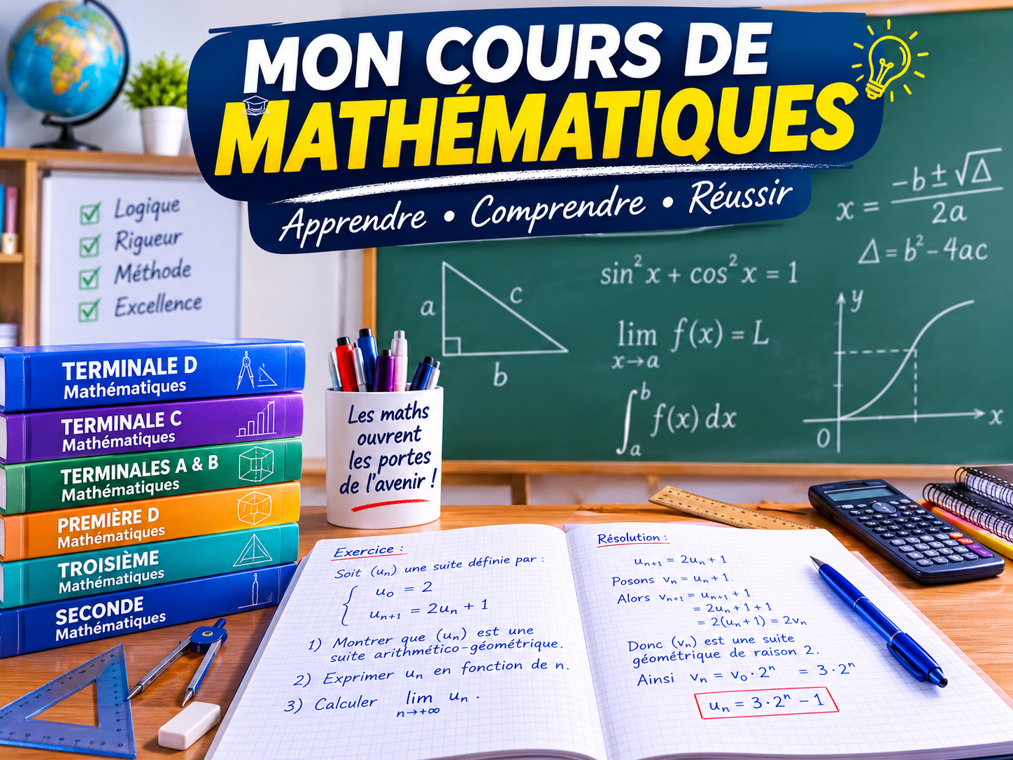 Barycentre et lignes de niveau